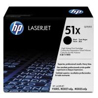 HP Картридж лазерный "51X Q7551X", черный