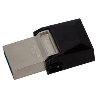 Kingston 64GB DataTraveler micro DUO 3C (DTDUO3/64GB) USB 3.0 Черный