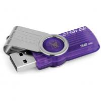 Kingston Data Traveler DT101 G2 32Гб, Фиолетовый, пластик, USB 2.0