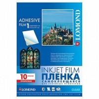 LOMOND Пленка самоклеющаяся для струйных принтеров, А4, 25 листов, прозрачная