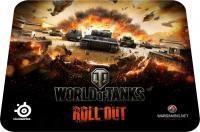 Steelseries QcK LE World of Tanks (с рисунком)