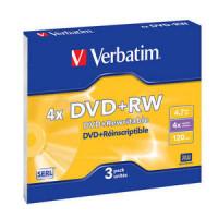 Verbatim Диск DVD+RW Verbatim, 4.7 Gb
