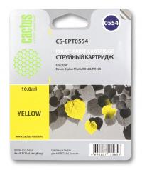 Cactus cs-ept0554 совместимый желтый для epson stylus rx520/stylus photo r240 (10ml)