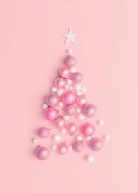 Эксмо Блокнот с резинкой "Pink Christmas tree"