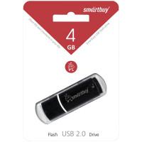 Smart Buy Флэш-диск "Crown", 4GB, черный