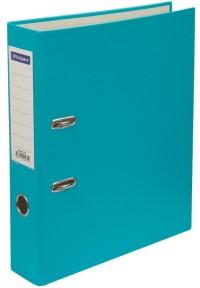 OfficeSpace Комплект папок-регистраторов "Бумвинил", цвет: бирюзовый, 70 мл (в комплекте 10 штук) (количество товаров в комплекте: 10)