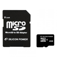 Silicon Power microSDHC Class 10 4GB