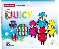 ErichKrause Фломастеры "Juicy Plus", 18 цветов