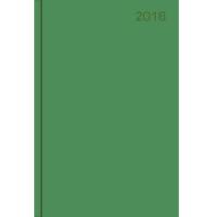 Канц-Эксмо Ежедневник датированный на 2018 год "Зеленый", А5, 176 листов