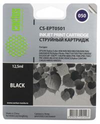 Cactus Картридж струйный CS-EPT0501 черный (11.4мл)