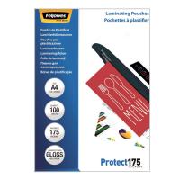 Fellowes Пакетная пленка для ламинирования   A4, 216 x 303 мм, Глянцевая, 175 мкм, 100 шт
