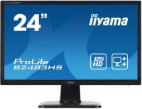 iiYama Монитор 24&quot; Pro Lite B2483HS-B1 черный TN 1920x1080 300 cd/m^2 2 ms DVI VGA Аудио HDMI