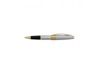 Ручка-роллер Cross Apogee чернила черные корпус серебристый AT0125-4