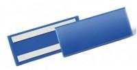 Durable Карман cамоклеящийся для маркировки, 210x74 мм, синий
