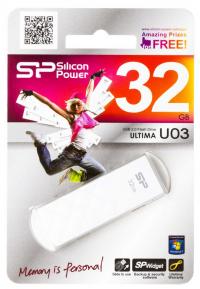 Silicon Power Ultima U03 32Gb (белый)