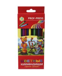 Проф-Пресс Карандаши цветные "Славная компания", 12 цветов