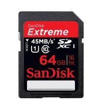 Sandisk SDXC Extreme USH-I Class10 64Gb