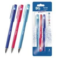 BG (Би Джи) Ручка гелевая "Prisma", 0,5 мм, 3 штуки