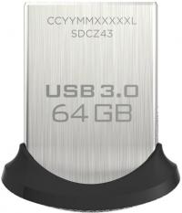 Sandisk Ultra Fit 64Gb USB3.0 (черный)