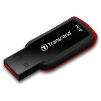 Transcend 4GB JetFlash 360 Black USB 2.0 4Гб, Черный, пластик, USB 2.0