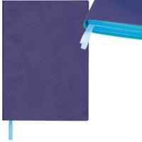 Index Ежедневник недатированный "Colourplay", А5, 128 листов, голубой срез, фиолетовая обложка