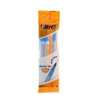 BIC Ручка шариковая "Round Stic", синяя, 3 штуки