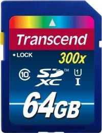 Transcend SDXC 64Gb Class10 Premium UHS-I 300x