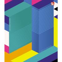 Канц-Эксмо Скетчбук "Яркая геометрия", А6, 80 листов
