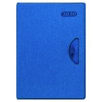 Index Ежедневник датированный на 2020 год "Bern", B5, 168 листов, линия, цвет обложки синий