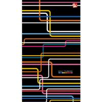 Канц-Эксмо Ежедневник недатированный "Офисный стиль. Разноцветные линии", 128 листов