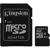 Kingston SDC10G2/8GB microSDHC, 8Гб, Class 10