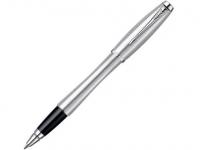 Ручка-роллер Parker Urban T200 Metro Metallic чернила черные корпус серебристый S0850480