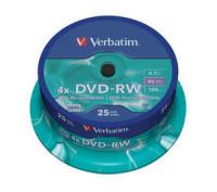 Verbatim Диск DVD-RW Verbatim, 4.7 Gb
