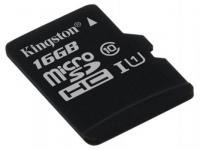 Kingston Карта памяти Micro SDHC 16GB Class 10 SDC10G2/16GBSP