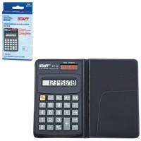 Staff Калькулятор карманный "STF-818", 8 разрядов, двойное питание, 102х62 мм