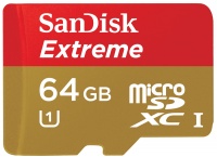 Sandisk Mobile Extreme microSDHC 10 CLASS 64Gb+Adapter