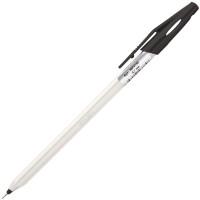 Index Ручка шариковая, непрозрачный трехгранный корпус, черная, 0,7 мм