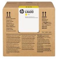 HP Картридж Hewlett Packard (HP) "LX600 3L Yellow Latex Designjet Ink Cartridge", арт. CC588A