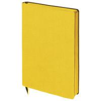 BRAUBERG Бизнес-блокнот "Tweed", А5, 148x213 мм, линия, 128 листов, цвет обложки желтый