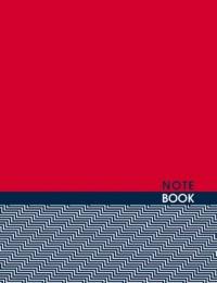 Феникс + Записная книжка "Ноутбук. Красный и фактура", А6+, 96 листов, клетка