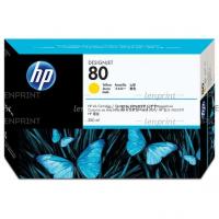 HP C4848A картридж желтый, № 80