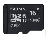Sony MicroSD 16Gb Класс 10 SR16UYAT