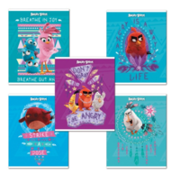 Хатбер-пресс Комплект тетрадей "Angry Birds Movie", 24 листа, 18 штук (количество томов: 18)