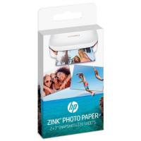 HP Фотобумага "ZINK Sticky-Backed Photo Paper W4Z13A", глянцевая, 5x7,6 см, 300 г/м2, 20 листов