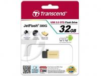Transcend Флешка USB 32Gb JetFlash 380 TS32GJF380G золотистый