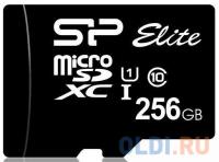 Silicon Power Флеш карта microSDXC 256Gb Class10 SP256GBSTXBU1V10 Elite w/o adapter