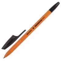 BRAUBERG Ручка шариковая X-333 Orange, черная