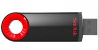 Sandisk Флеш-диск &quot;Cruzer Dial&quot;, 64 Гб (USB 2.0, цвет: черный/красный)