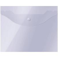 OfficeSpace Папка-конверт на кнопке, А5, 150 мкм, прозрачная