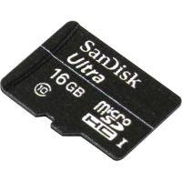 Sandisk Micro SecureDigital 16Gb  Ultra microSDHC class 10 UHS-1 (SDSDQL-016G-R35)